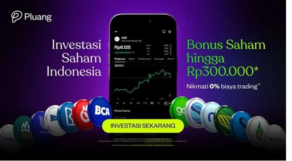 Pluang Tambah Akses Saham Indonesia, Lengkapi Fitur Investasi dalam Satu Aplikasi