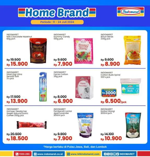 Promo Indomaret Super Hemat Periode 11-24 Juli 2024