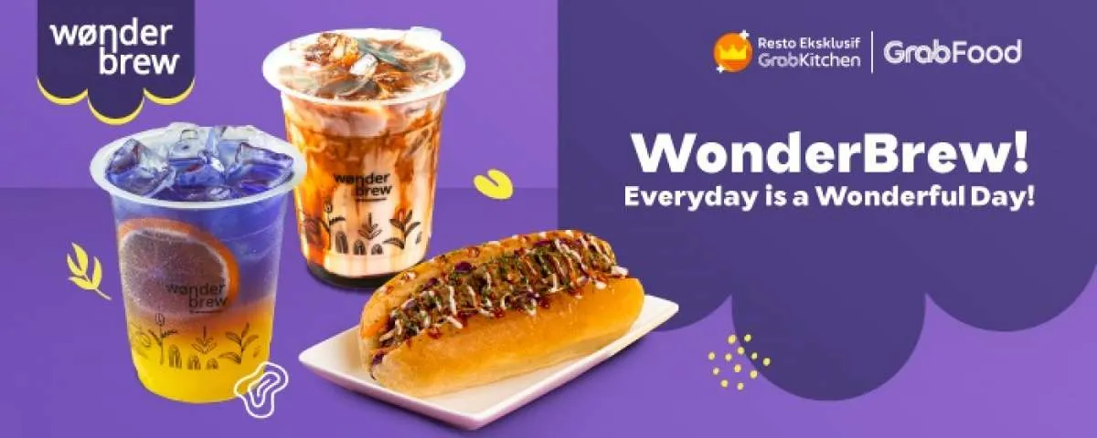 WonderBrew: Sensasi Kopi Cold Brew Baru, Kini Hadir di GrabKitchen & YummyKitchen