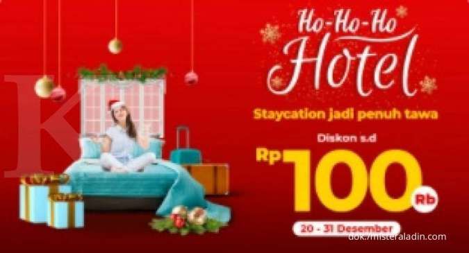 Promo Mister Aladin, Diskon Hotel s.d Rp100.000 Periode 20-31 Desember 2021
