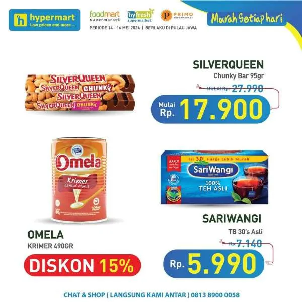 Promo Hypermart Hyper Diskon Weekday Periode 14-16 Mei 2024