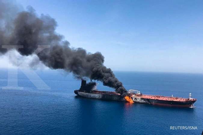 Insiden serangan kapal tanker memanaskan harga minyak dunia