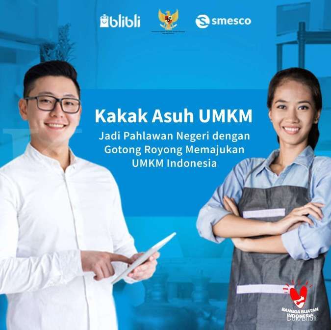 Smesco Gandeng Blibli Gulirkan Program Kakak Asuh UMKM