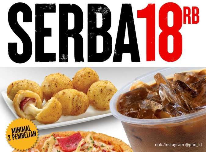 Promo PHD Serba Rp 18.000 Selama 20-24 Oktober, Tersedia 8 Pilihan Menu Spesial