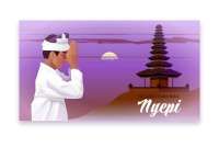 Selamat Hari Suci Nyepi 1948 Saka, Pilih Ucapan & Patuhi Larangan Saat Di Bali