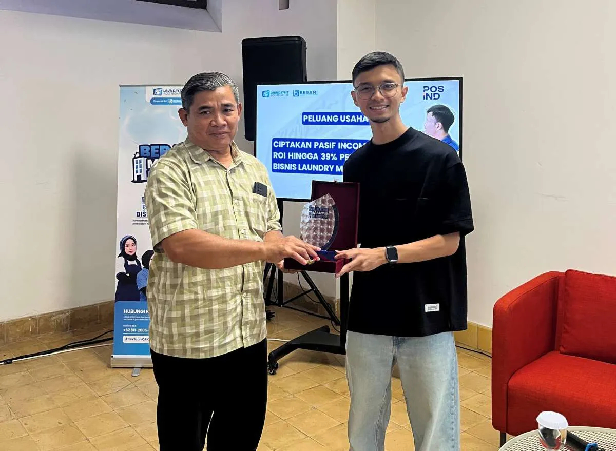 BERANI Kenalkan Bisnis Laundry Full- Managed di Kantor Pos