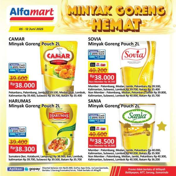 Promo Minyak Goreng di Alfamart 5-12 Juni 2025