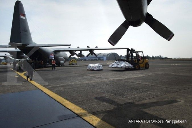 Dua pesawat TNI bantuan Rohingya tiba di Banglades
