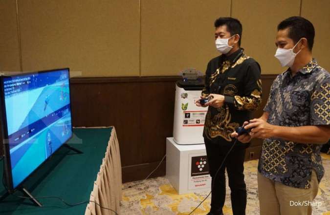 Sharp  dan Telkom Indonesia berkongsi bikin layanan game cloud GameQoo