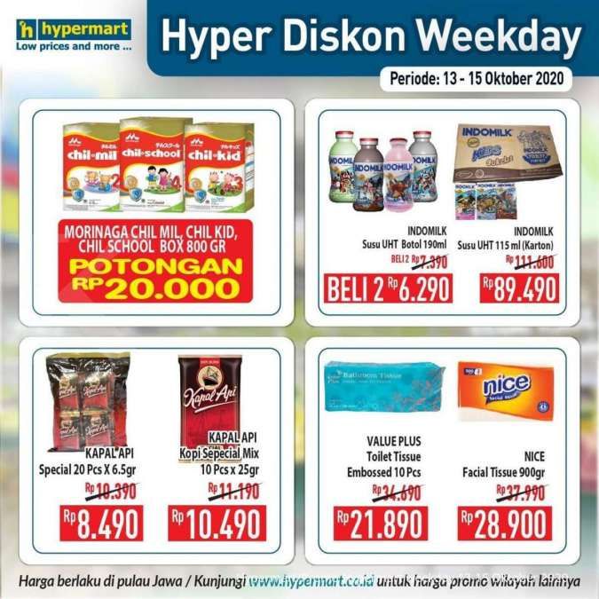 Promo Hypermart weekday 13-15 Oktober 2020