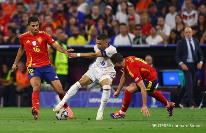 Hasil Pertandingan Spanyol vs Prancis, Menang 2-1 Spanyol Lolos ke Final