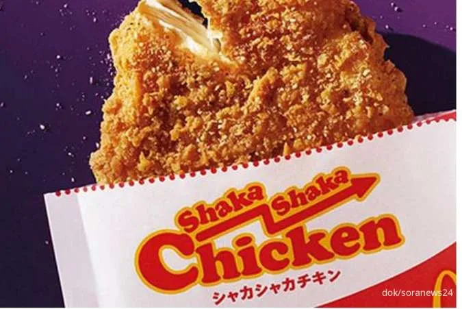 Menu unik McD di Jepang: Shaka shaka chicken