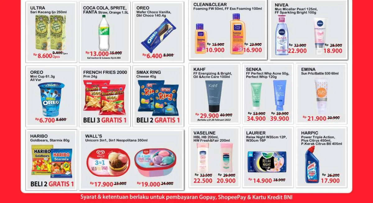 Promo Alfamart Gajian Untung di Awal Maret 2022, Nikmati Banyak Potongan Harga!