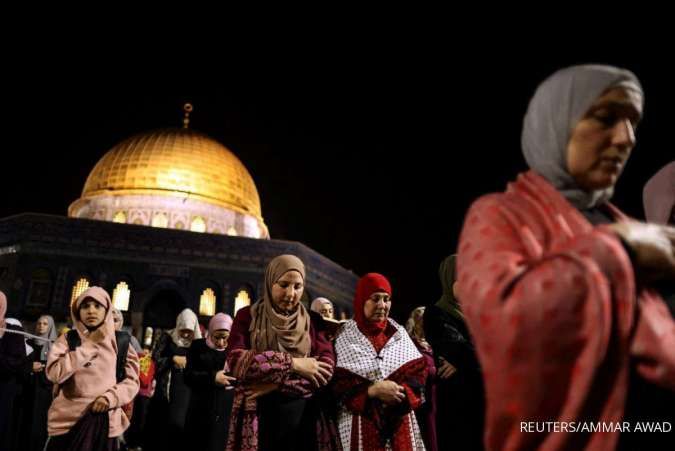 Warga Palestina Bersiap Menyambut Ramadan di Bawah Bayang-Bayang Perang Gaza