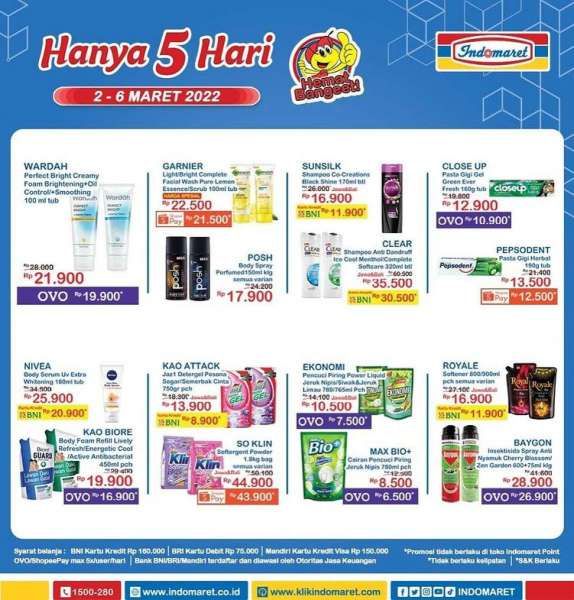 Promo JSM Indomaret Terbaru di 2-6 Maret 2022