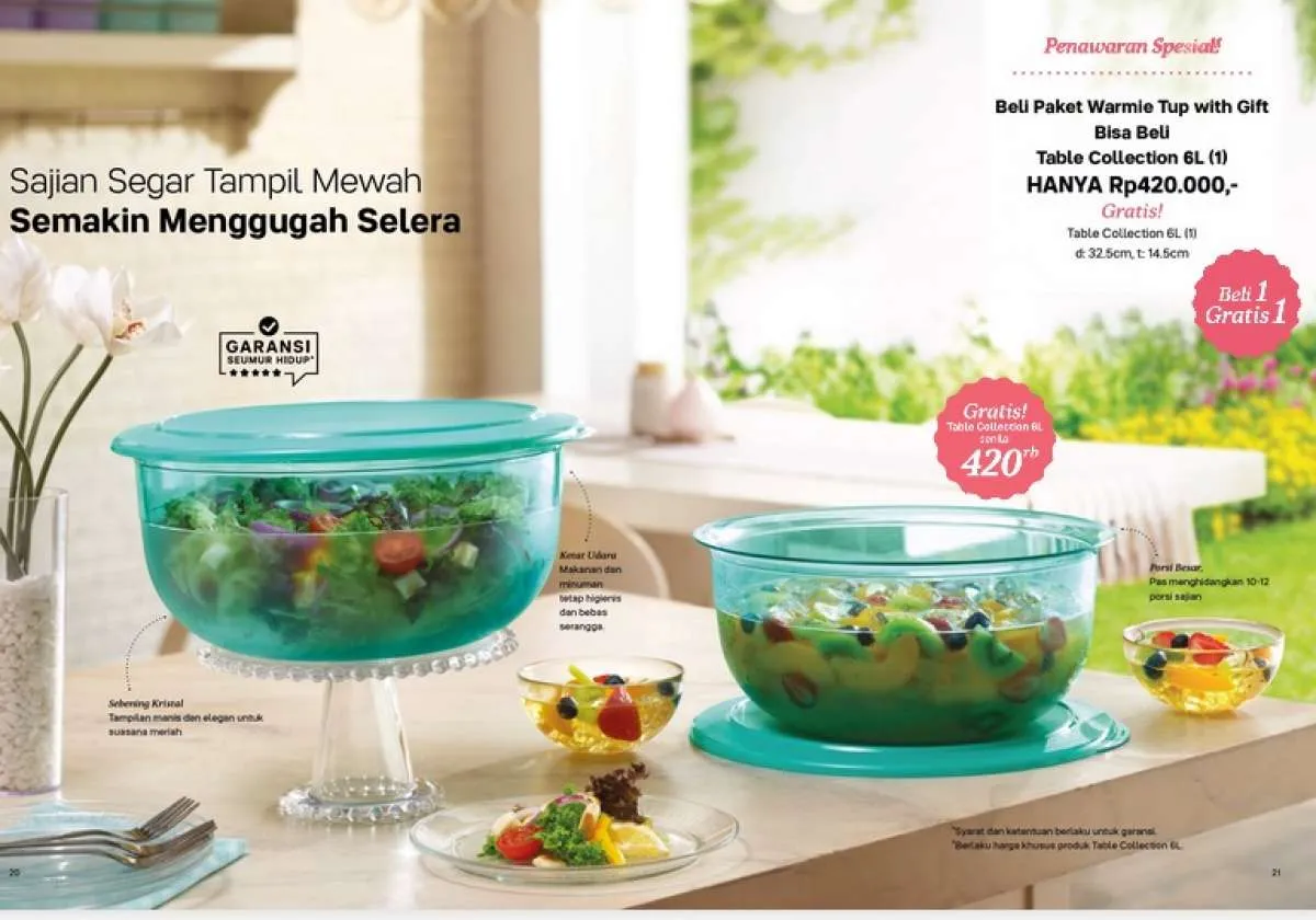 Selamat Hari Ibu, Pilih Kado Mother's Day Dari Katalog Promo Tupperware Desember 2023