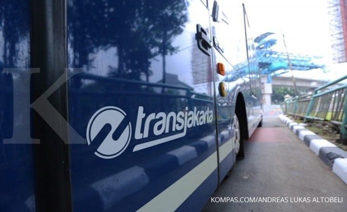 Disewa untuk aksi, bus Transjak disewa Rp 1,3 juta