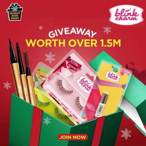 Giveaway Hampers Rp 1,5 Juta dari Blink Charm dan Watsons, Ini Cara Dapatnya