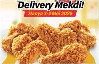 Promo McD Delivery 3-4 Mei 2025, 5 Ayam Goreng Hanya Rp 55.000-an Saja