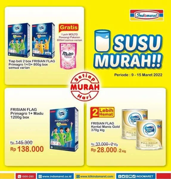 Promo Indomaret Super Hemat Mingguan 9-15 Maret 2022