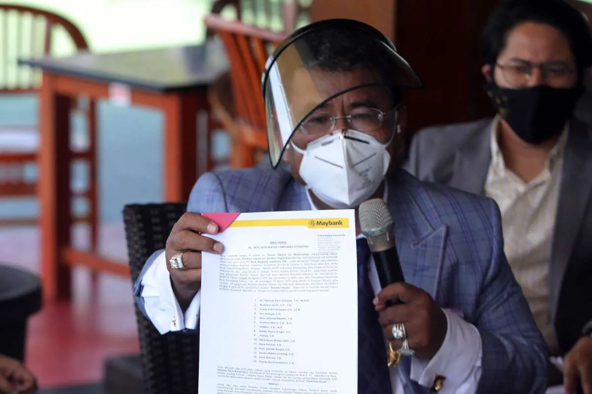 Hotman Paris sebut Kepala Cabang Maybank gunakan uang Winda untuk investasi forex