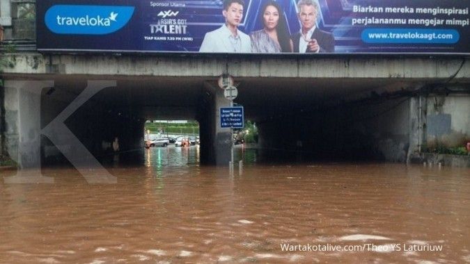 BPBD: DKI Jakarta diguyur hujan ekstrim siang tadi