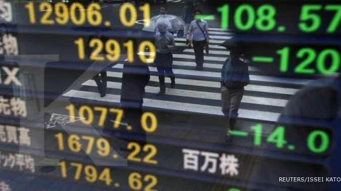 Bursa Jepang ambles, bursa Asia terseret jatuh