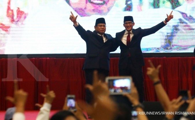 Berkumpul di Hambalang, Prabowo-Sandiaga persiapkan diri hadapi debat