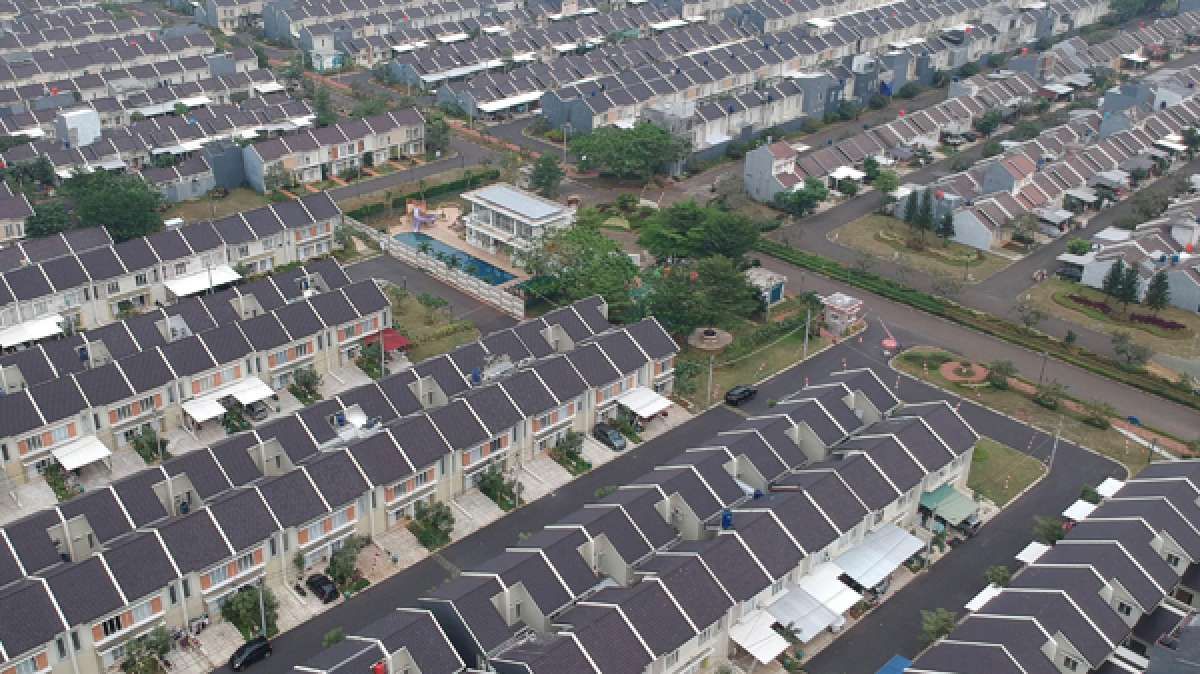 Penjualan rumah tipe menengah dan besar anjlok hingga 40%