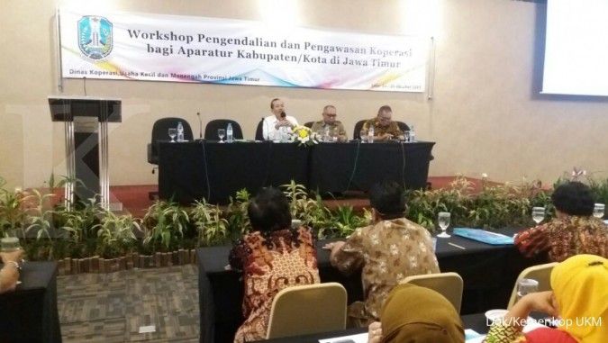 Ribuan koperasi di Jawa Timur berstatus sakit
