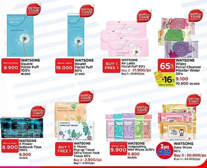 Promo Watsons Weekend Special Periode 15-18 September 2022