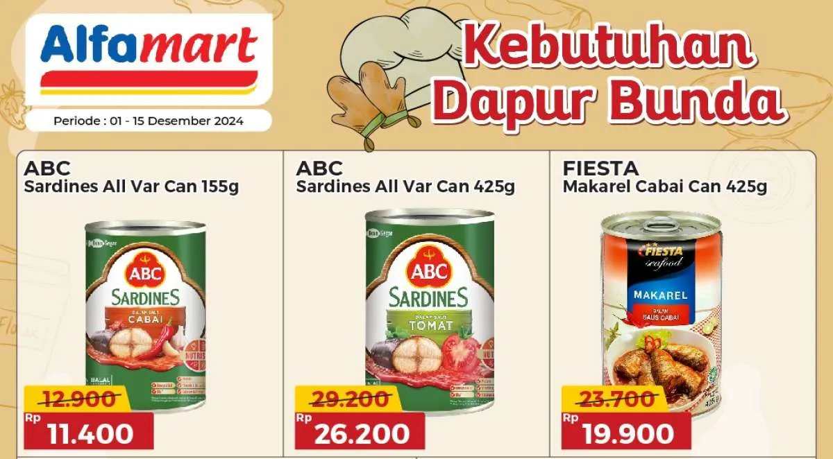 Promo Alfamart Kebutuhan Dapur Terbaru, Ada Potongan Minyak Goreng Rp 10.000