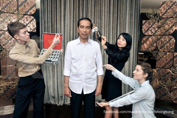 Patung Jokowi di Museum Madame Tussauds