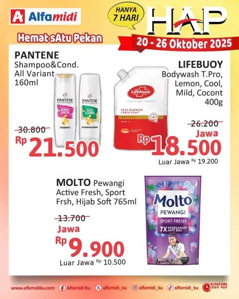 Promo Alfamidi Hemat Satu Pekan Periode 20-26 Oktober 2025