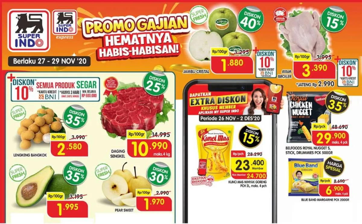 Promo JSM Superindo 27-29 November 2020, diskon weekend!