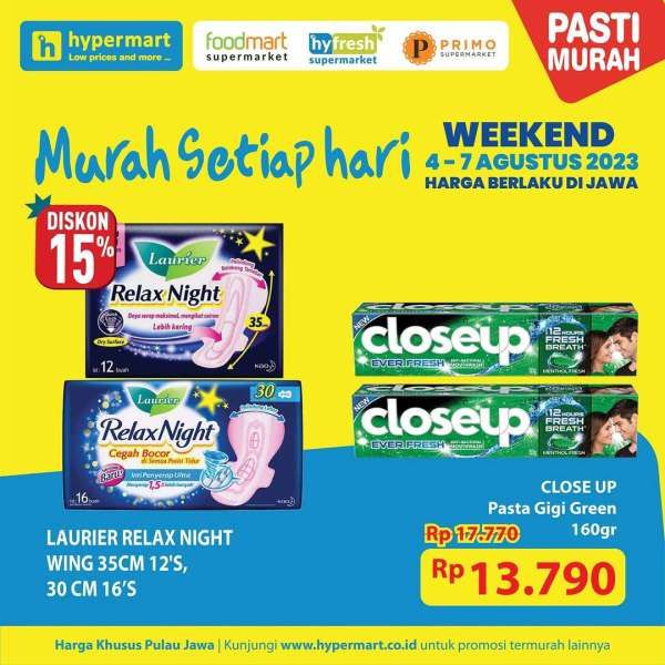 Katalog Harga Promo JSM Hypermart Terbaru 4-7 Agustus 2023