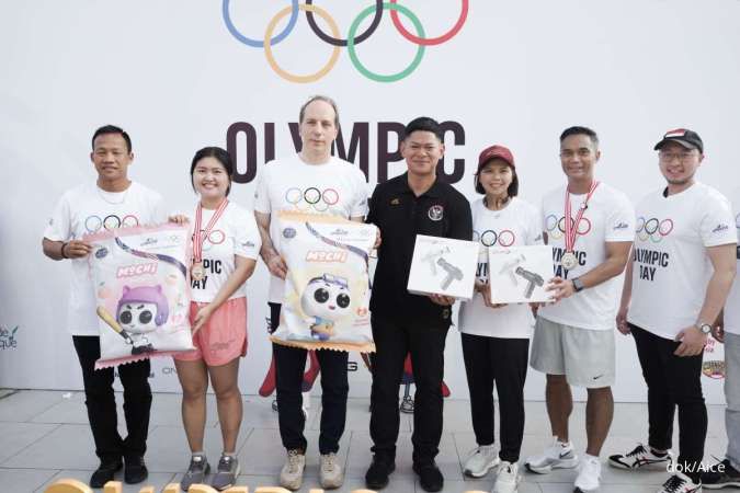 Dukung Olimpiade Paris 2024, Aice Gelar Olympic Day