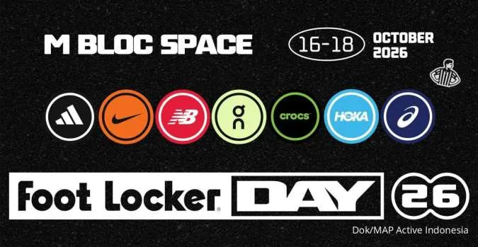 Foot Locker Day 2026 bakal Digelar, Satukan Merek Global hingga Penggemar Sneakers