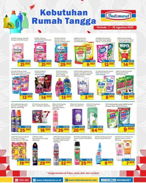 Promo Indomaret Super Hemat Periode 7-20 Agustus 2025