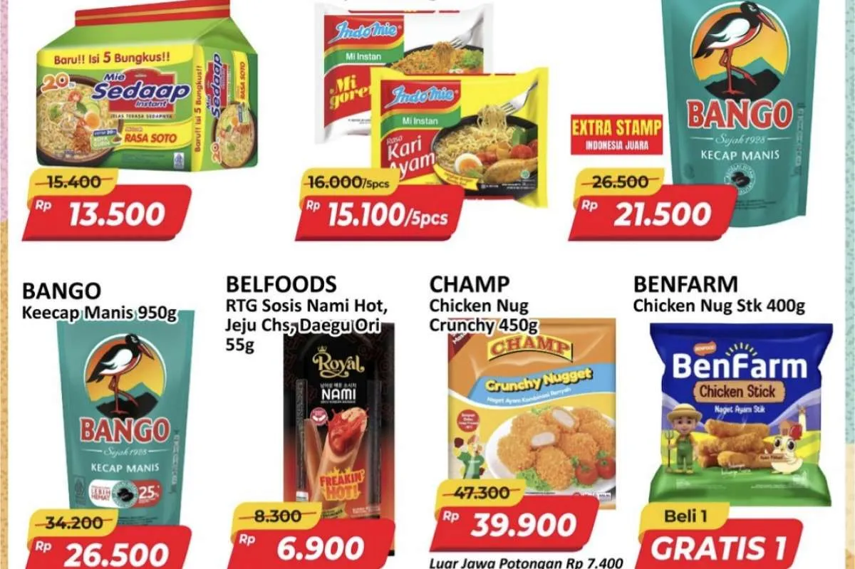 Katalog Promo JSM Alfamart Periode 10-12 Oktober 2025, Nugget Beli 1 Gratis 1