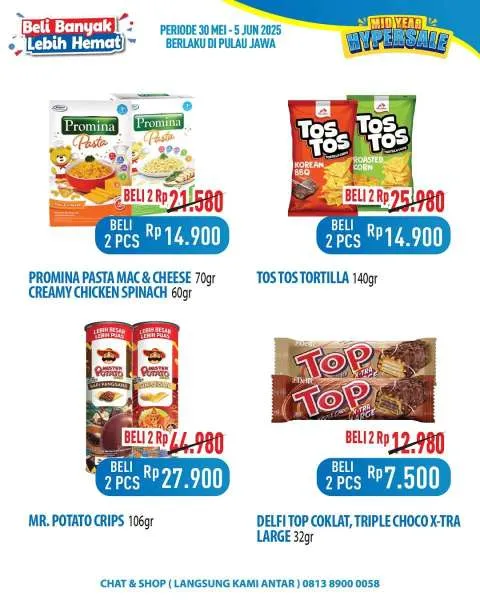 Promo Hypermart Beli Banyak Lebih Hemat Periode 30 Mei-5 Juni 2025