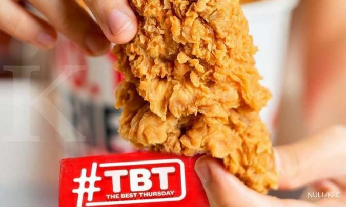Promo KFC 28 Oktober 2021, Ada 10 Ayam TBT The Best Thursday Cuma Rp 90.000