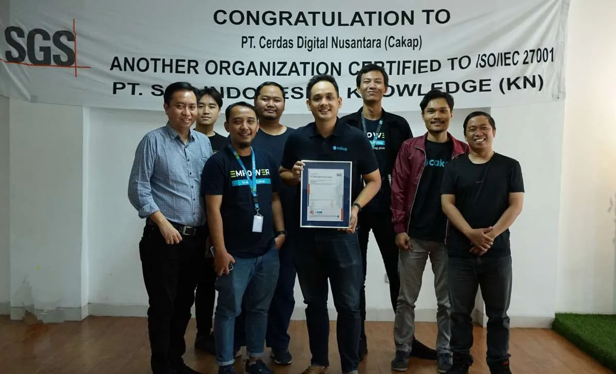 Komitmen Jaga Keamanan Data,  Edtech Cakap Raih Sertifikasi ISO 27001:2022