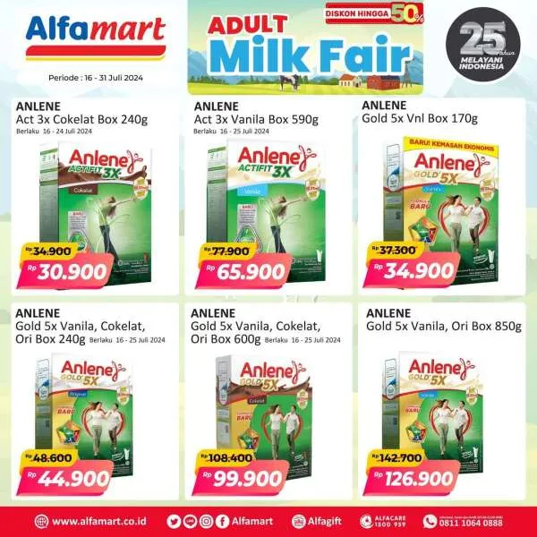 Promo Alfamart Milk Fair Periode 16-31 Juli 2024