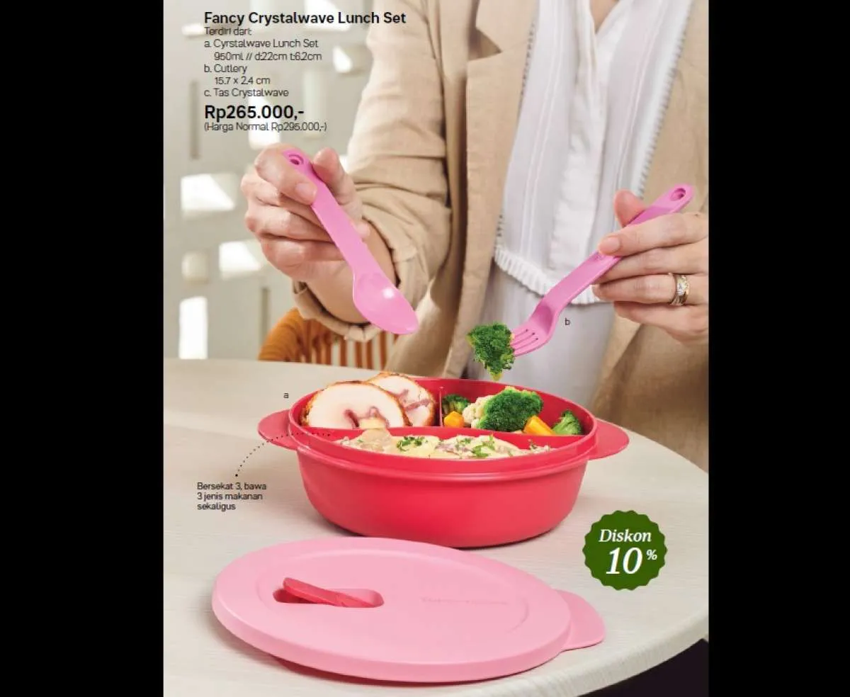 Katalog Promo Tupperware September 2023, Cermati Perabotan Makan Harga Hemat Berikut