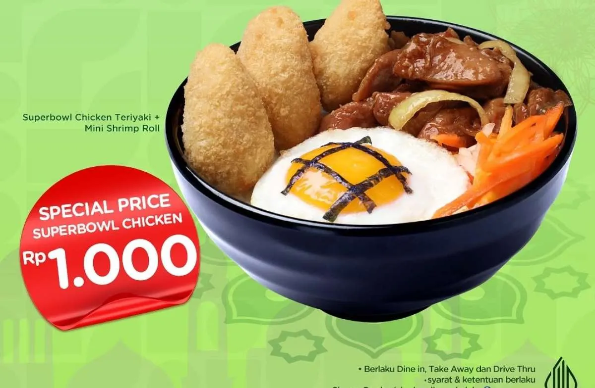 Promo HokBen Lebaran 2025 dengan ShopeePay atau SPayLater, Makan Hemat Rp 1.000
