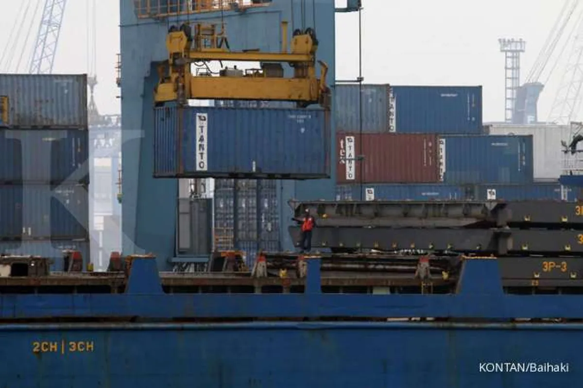 Ekspor barang dan jasa turun 11,66% pada kuartal II-2020