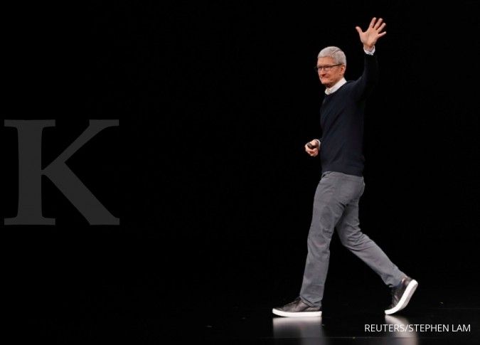 Nilai saham Apple meningkat, CEO Tim Cook resmi jadi miliarder