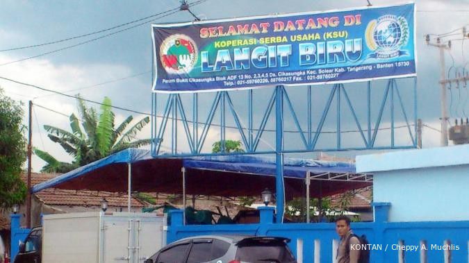 Skandal Koperasi Langit Biru mencapai Rp 6 triliun