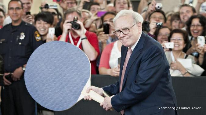 Saham Buffett cetak rekor 13 bulan tertinggi